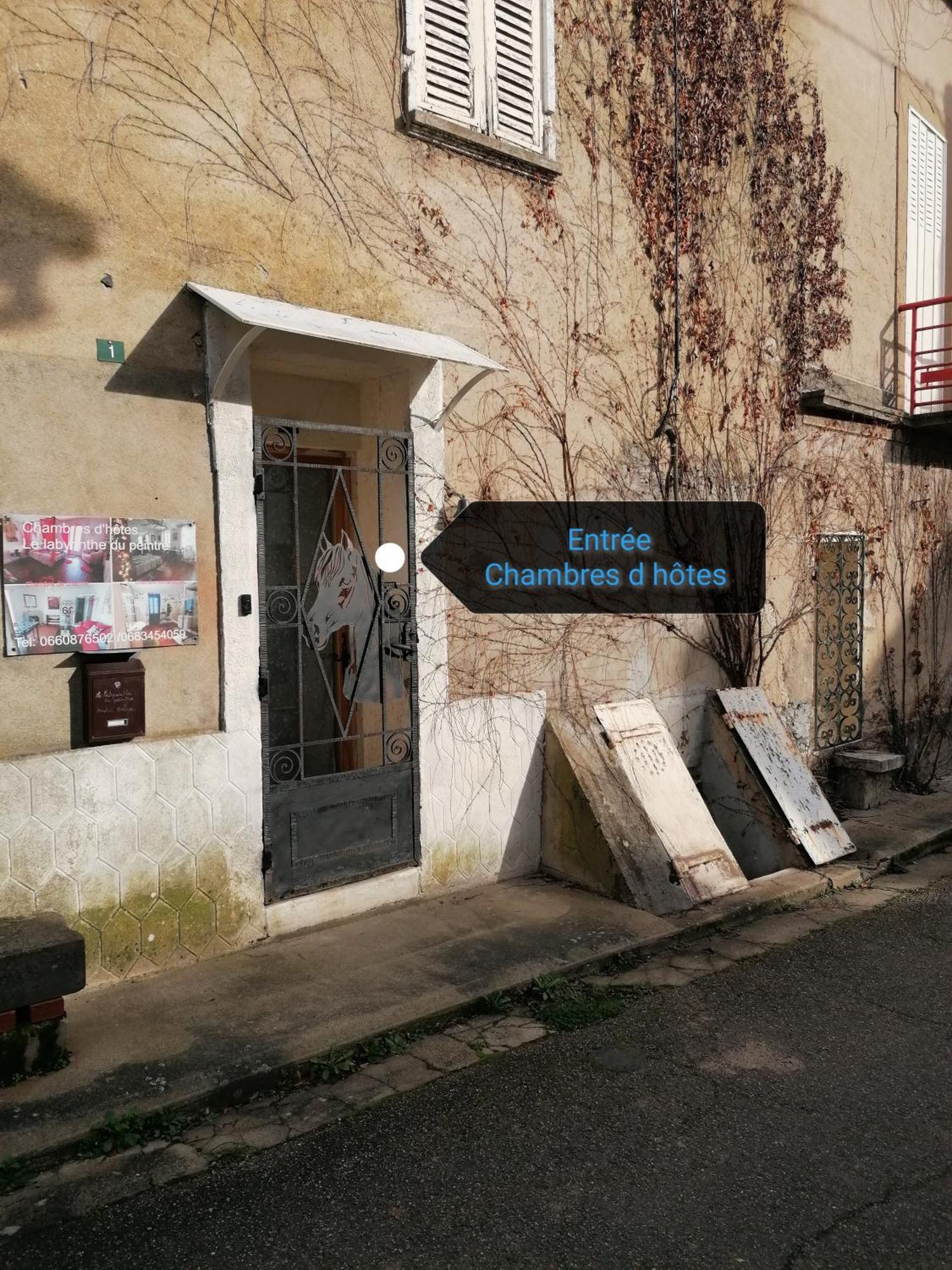 Chambres D Hotes Le Labyrinthe Du Peintre Bransat Екстериор снимка